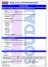 HELSE-, MILJØ- OG SIKKERHETSDATABLAD Basert på forordning (EF) nr. 1907/2006, som endret ved forordning (EF) nr. 453/2010.