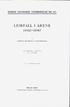 NORGES GEOLOGISKE UNDERSØKELSE NR. 167. LEIRFALL I ÅRENE 1940-1945. GUNNAR HOLMSEN og PER HOLMSEN OG 1 PLANSJE. o()o OSLO 1946