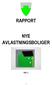 RAPPORT NYE AVLASTNINGSBOLIGER DEL 1