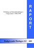 Utfisking og fiskeundersøkingar i Vangsvatnet i 1998-1999 A P O R T. Rådgivende Biologer AS 448