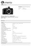 Olympus OM-D E-M1 - Digitalkamera - Høyoppløsning - system uten speil - kun hus - Wi-Fi - svart