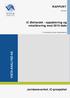 VISTA ANALYSE AS RAPPORT. IC Østlandet - oppdatering og rekalibrering med 2013-data. Jernbaneverket, IC-prosjektet 2015/44