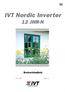 IVT Nordic Inverter 12 JHR-N