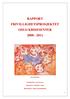 RAPPORT FRIVILLIGHETSPROSJEKTET OSLO KRISESENTER 2008-2011