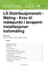 LS Distribusjonsnett - Måling - Krav til målepunkt i lavspentinstallasjoner