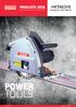 PRISLISTE 2016. Veil. priser eks. mva. 1. april 2016 POWER TOOLS. www.hitachi-powertools.no. Revidert 200516_ls