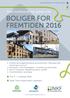 BOLIGER FOR FREMTIDEN 2016