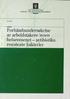 Forhåndsundersøkelse av arbeidstakere innen helsevesenet - antibiotika resistente bakterier