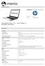 HP ProBook 470 G3-17.3 - Core i7 6500U - 8 GB RAM - 256 GB SSD