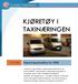 KJØRETØY I TAXINÆRINGEN