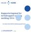 Rapporteringsmal for tertialrapport og årlig melding 2014. Fra Helse Nord RHF til Sykehusapotek Nord