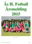 Ås IL Fotball Årsmelding 2015 Figur 1. J17 i Cup no 1.