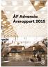 ÅF Advansia Årsrapport 2015