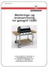 Monterings- og bruksanvisning for gassgrill 12260