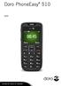 Doro PhoneEasy 510. Norsk