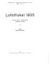 Fiskeridirektøren. Årsberetning vedkommende Norges Fiskerier i935 - Nr. 2. 1935 A/S John Griegs Boktrykkeri - B ergen