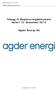 Tillegg til Registreringsdokument datert 13. desember 2012. Agder Energi AS