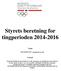 Styrets beretning for tingperioden 2014-2016