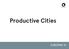 Productive Cities EUROPAN 14