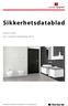 Sikkerhetsdatablad. Artikkelnr: 102091 Navn: Smartpanel Tiles Rensespray 200 ml. Distribueres og markedsføres av RBI Interiør AS - www.smartpanel.