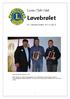 Løvebrølet. Lions Club Odal. Nr 1, september lionsåret 2015-16. Årg. 34. Under Riksmøtet i Kirkenes i mai: