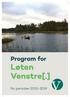 Program for Løten Venstre[.]