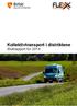 Kollektivtransport i distriktene Sluttrapport for 2014