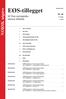 EØS-tillegget. NORSK utgave. til Den europeiske unions tidende. Nr. 44 ISSN 1022-9310. 12. årgang 8.9.2005 EØS-ORGANER. 1. EØS-rådet. 2.