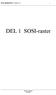 SOSI standard Del 1- versjon 3.2 1. DEL 1 SOSI-raster