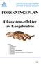 FORSKNINGSPLAN. Økosystem-effekter av Kongekrabbe