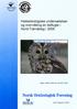 Hekkebiologiske undersøkelser og overvåking av kattugle i Nord-Trøndelag i 2006
