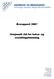 Årsrapport 2007. Nasjonalt råd for helse- og sosialfagutdanning