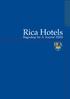 Rica Hotels. Regnskap for 3. kvartal 2002