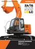 HYDRAULISK GRAVEMASKIN. ZAXIS-3-serien med kort hekkutsving