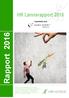 Rapport 2016. HR Lønnsrapport 2016. i samarbeid med