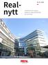 Realnytt. Nr. 01. 2016. Eiendommer for salg og lokaler for utleie på Romerike og i Oslo Nord.