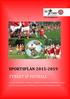 SPORTSPLAN 2015-2019 TYNSET IF FOTBALL