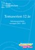 Temaserien 12 år. Informasjonshefte sesongen 2011-2012