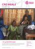 CRO MBALE. 7 år og familieforsørger ÅRSRAPPORT 2014