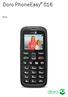 Doro PhoneEasy 516. Norsk