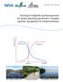 Forslag til miljømål o klassegrenser. fysisk-kjemiske. parametre i innsjøer og. elver, og egnethet for brukerinteresser.