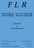 F L R. Føroyskt Lógar Rit Vol. 3, No. 2, oktober 2003 aroese Law Review Vol. F 3, No. 2, October 2003 ÍMYNDIR & ALHEIMSGERÐ