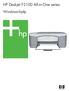 HP Deskjet F2100 All-in-One series. Windows-hjelp