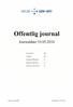 Offentlig journal. Journaldato 10.05.2016 HELSE SØR-ØST. Alle. Journalenhet: Alle. Avdeling: Inngående dokumenter: Utgående dokumenter: