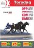 Torsdag. 7. april 2016 kl V65 innlevering V5 innlevering DD innlevering 19:58. Løpsdag nr Nr Løp kl 18.