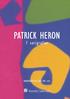 PATRICK HERON 7 serigrafier VANDREUTSTILLING NR 102