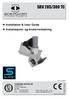 SRV 285/300 TC. Installation & User Guide Installasjons- og brukerveiledning SIDE-POWER. Thruster Systems