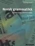 Håndbok i grammatikk og språkbruk