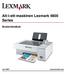 Alt-i-ett-maskinen Lexmark 4800 Series. Brukerhåndbok