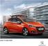 Peugeot Norge. Peugeot 5008 Prisliste gjeldende fra Reg. avgift Veil.utsalgspris. Personbil